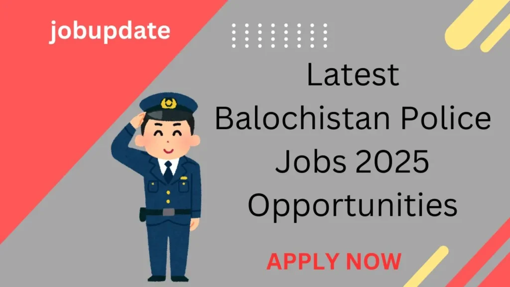 Balochistan Police Jobs