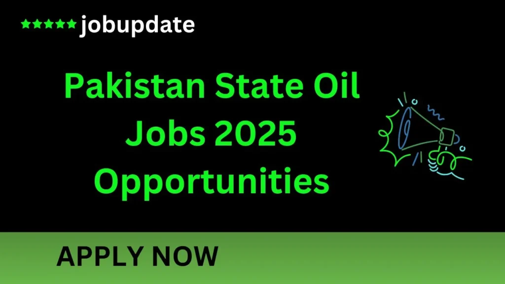 Pakistan State Oil Jobs