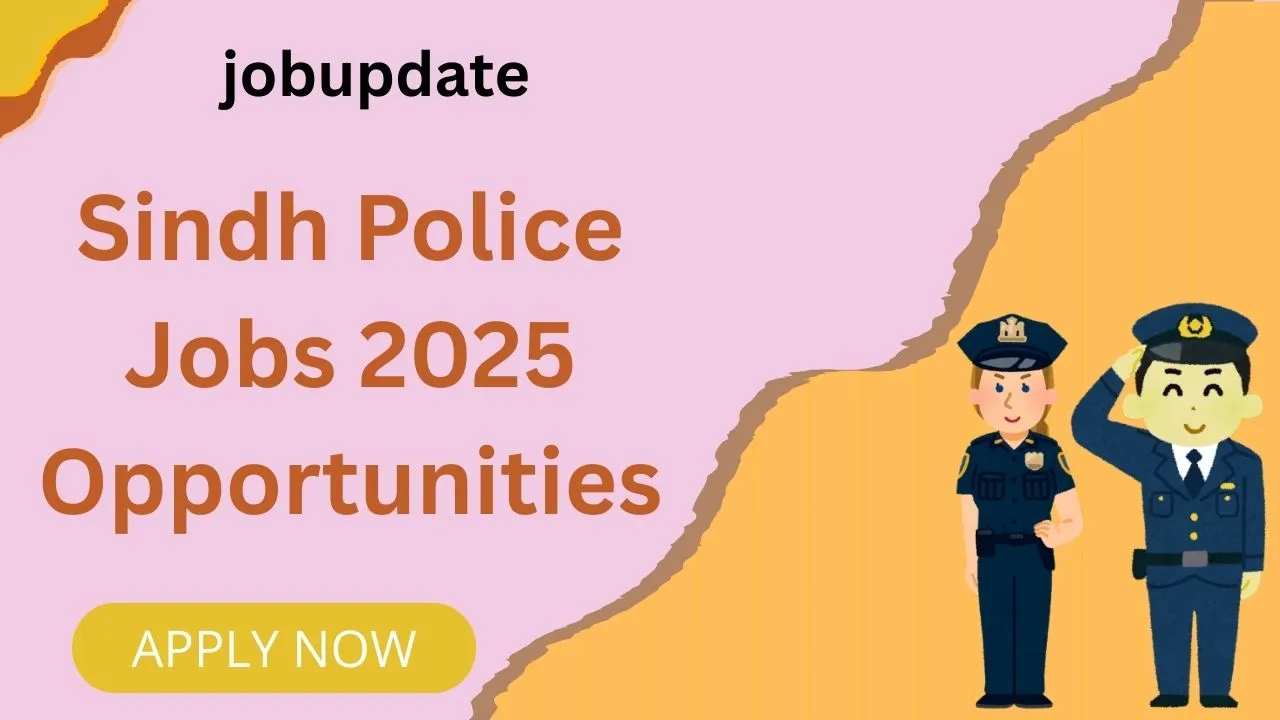 Sindh Police Jobs 2025